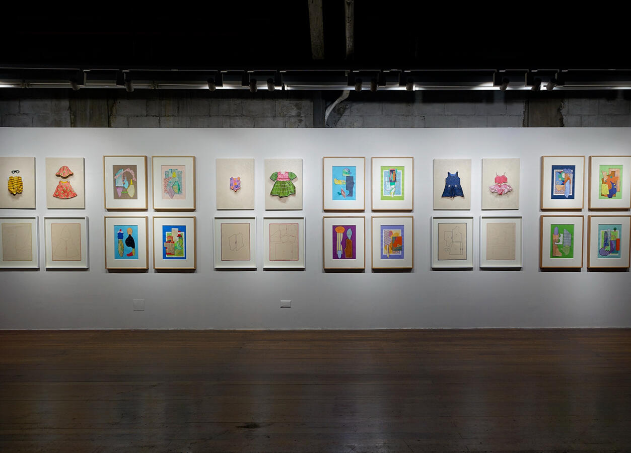 TWO-WOMAN EXHIBITION: PATTERN PLAY