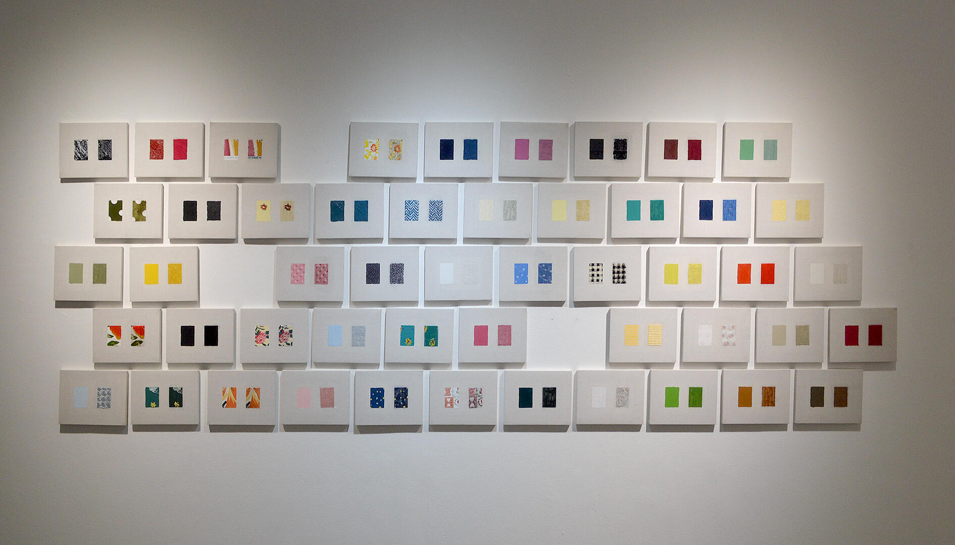 Approximate - Oil and embroidery on canvas - 8 x 10 inches (each) - 2019