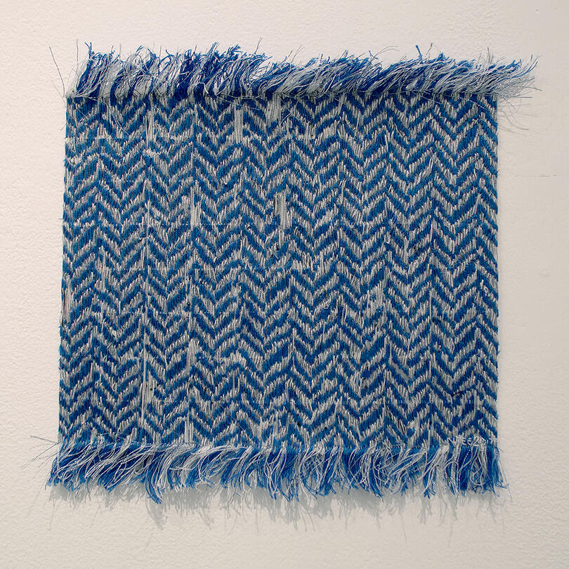 Likeness #112 - Thread and photo transfer on canvas - 10 x 10.5 inches - 2017