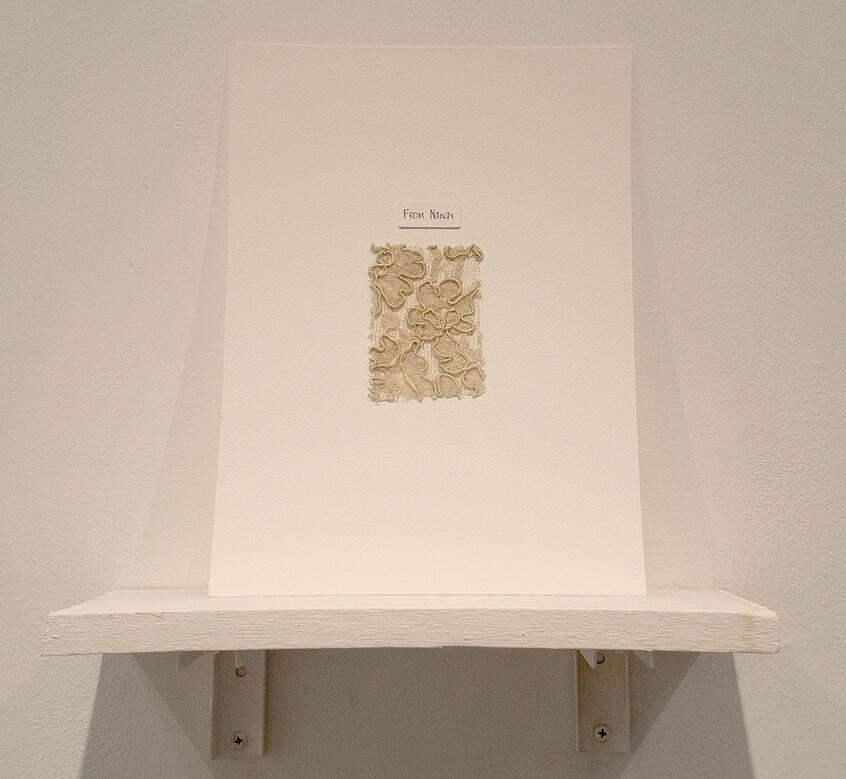 Swatch Catalog (From Nanay) - Textile on paper board - 11 x 8 inches (each) - 2017