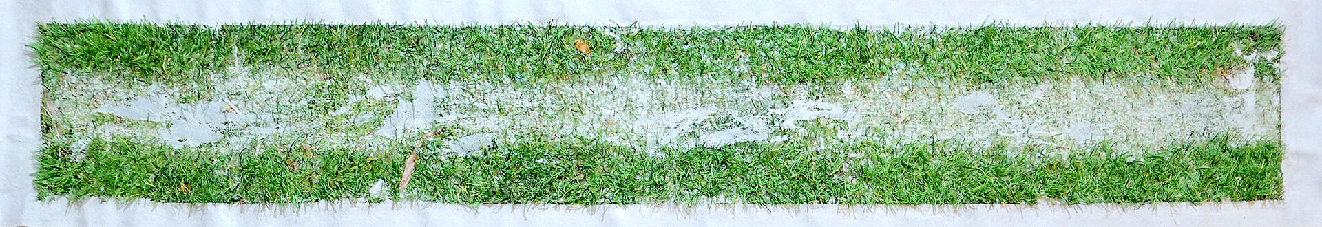 Passing Through - Mixed media on canvas - 10.5 x 61 inches - 2016 for "Maximus x Tinaw Basecamp"