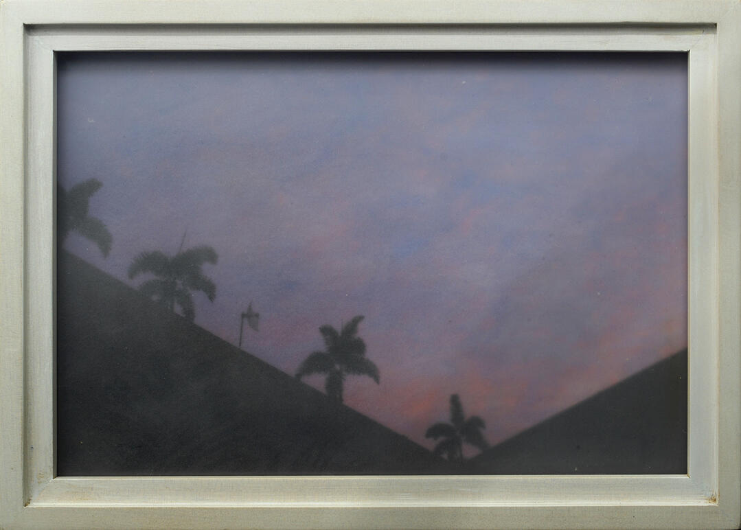 Hazy - Digital photograph, plexiglass - 24.4 x 34.1 cm (FS) - 2016 for &quot;Ghosting&quot;, West Gallery (photo courtesy of West Gallery)