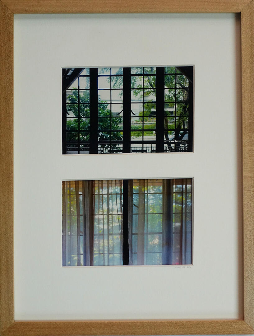 Filter - Transparency sticker on plexiglass - 12 x 9 inches - 2016 for "Art Fair Philippines 2016", West Gallery (image courtesy of West Gallery)