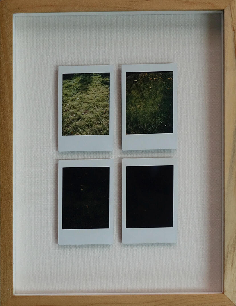 Vanishing Landscapes - Instax - 12 x 9 inches - 2016 for &quot;Art Fair Philippines 2016&quot;, West Gallery (image courtesy of West Gallery)