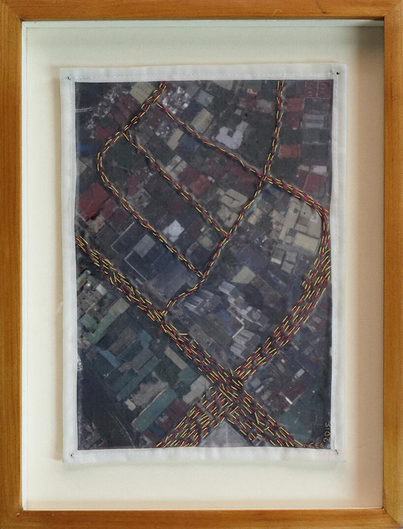 This Is Still Home - Mixed-media - 12 x 9 inches - 2015 for &quot;Art Fair Philippines 2016&quot;, West Gallery (image courtesy of West Gallery)