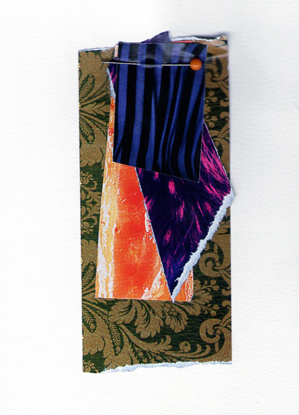 Sample Textiles (and Meat) - Collage - 2013