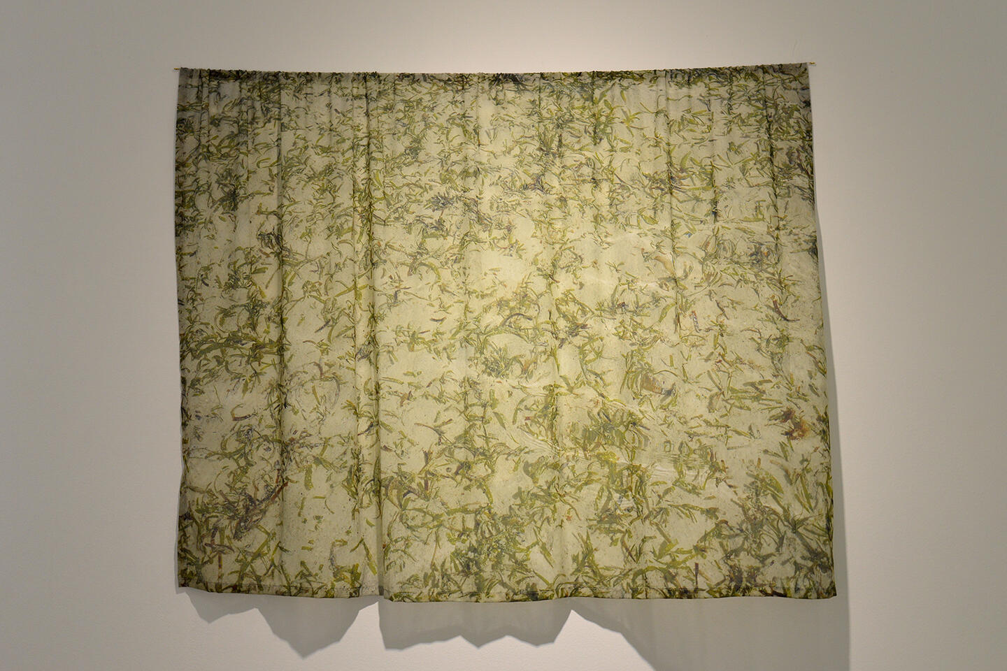 Hovering Over Waters (Bohol 2020) - Printed fabric - 52 x 81 inches - 2021