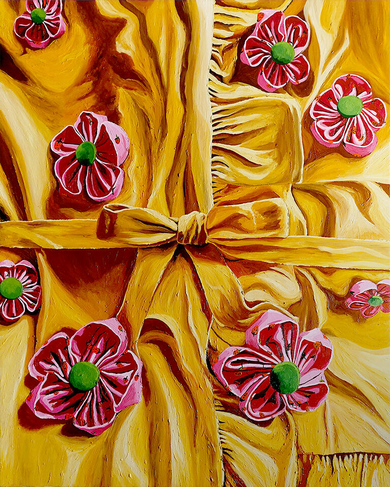 Sweeter than Honey - Oil on canvas - 5 x 4 feet - 2023