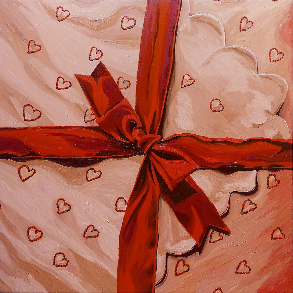 Love Multiplied - Oil on canvas - 4 x 4 feet - 2023